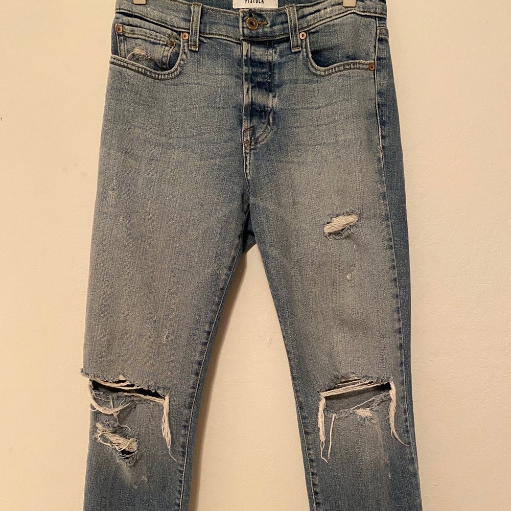 Pistola High Rise, Ripped Jeans - Picture 3 of 6
